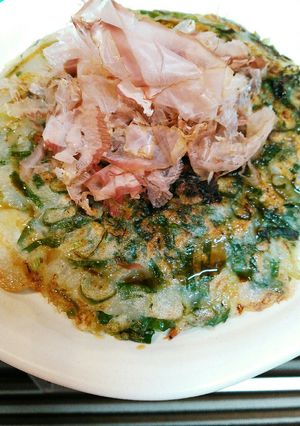 簡単もちもち葱焼き★冷めても美味~-レシピのメイン写真