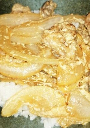 お一人様ランチ 簡単酸味の効いてる豚丼-レシピのメイン写真