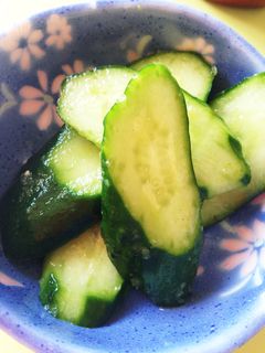 ☆夏を食す☆さっぱり ピリ辛柚子風味漬物-レシピのメイン写真