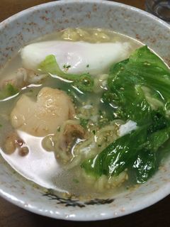 ホタテとレタスの塩ラーメン-レシピのメイン写真
