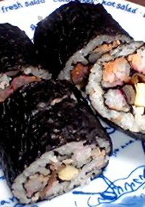 お花が可愛い☆恵方巻きぃ(*´∀｀*)-レシピのメイン写真