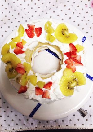 プレーンシフォンケーキ-レシピのメイン写真
