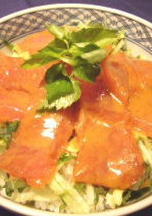 まぐろの胡麻ダレ丼☆-レシピのメイン写真