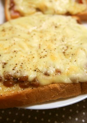 とってもシンプル！納豆ピザトースト-レシピのメイン写真