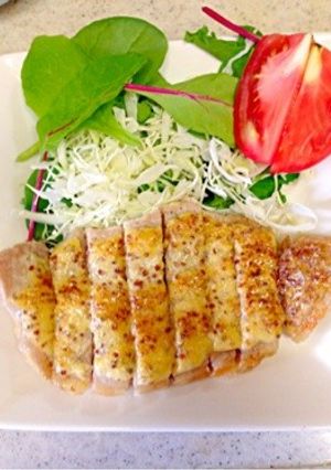 豚肉の粒マスタード焼き-レシピのメイン写真