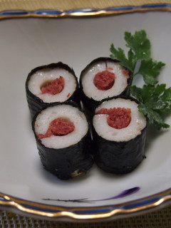 コンビーフin♡ちくわの海苔巻焼き-レシピのメイン写真