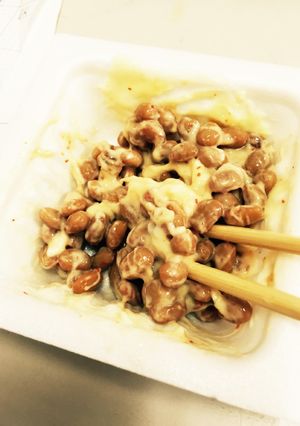 ピリ辛納豆チーズ レシピ?-レシピのメイン写真