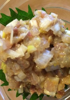あじのなめろう-レシピのメイン写真