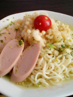 冷しラーメン★おろし揚げ玉のせ-レシピのメイン写真