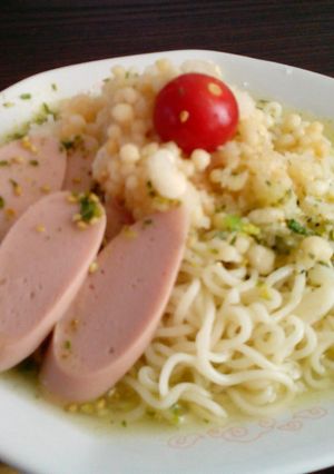 冷しラーメン★おろし揚げ玉のせ-レシピのメイン写真