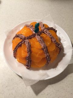 バスケットボール立体ケーキ-レシピのメイン写真