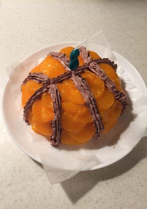 バスケットボール立体ケーキ-レシピのメイン写真