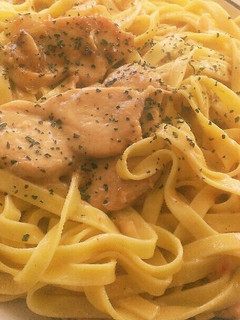 鶏肉のクリームパスタ-レシピのメイン写真