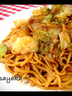 蒸し麺で簡単、焼きそば!-レシピのメイン写真