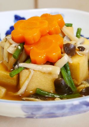 揚げ高野のあんかけ♪食感がたまりません♪-レシピのメイン写真