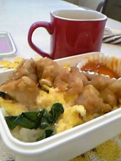 から揚げ丼-レシピのメイン写真