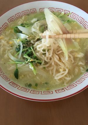 みょうみょうたまたま塩ラーメン(⌒▽⌒)-レシピのメイン写真