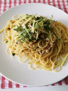 小葱と生姜の和風パスタ-レシピのメイン写真