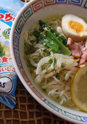 はちみつレモンのさっぱり塩ラーメン-レシピのメイン写真