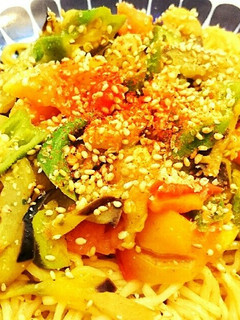 サッポロ一番塩ラーメンで☆カレー焼きそば-レシピのメイン写真