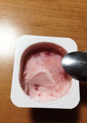 ＊材料一つ＊フローズンヨーグルト＊-レシピのメイン写真
