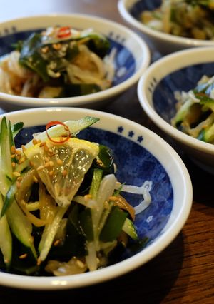 中華クラゲで☆きゅうりとわかめの和え物-レシピのメイン写真