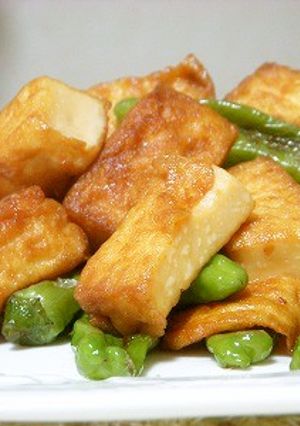 ししとうと厚揚げのしょうがポン酢炒め-レシピのメイン写真