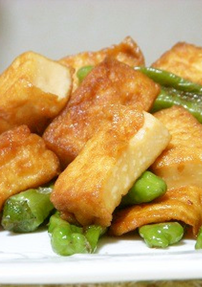 ししとうと厚揚げのしょうがポン酢炒め-レシピのメイン写真