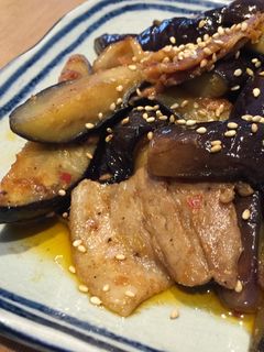 ナスと豚肉のピリ辛味噌炒め-レシピのメイン写真