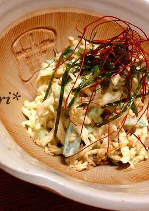 切り干し大根の和風ツナマヨサラダ-レシピのメイン写真
