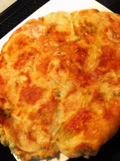 ポテトのはさみ焼きぃ〜お好み焼き風♡-レシピのメイン写真