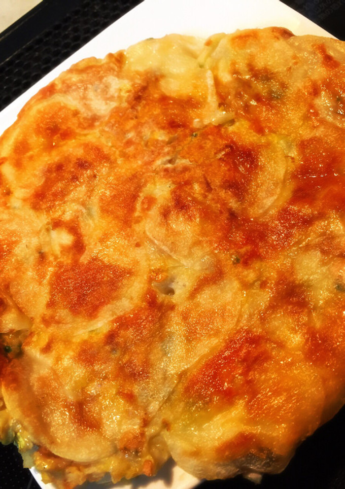 ポテトのはさみ焼きぃ〜お好み焼き風♡-レシピのメイン写真