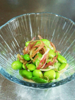 枝豆の茗荷合え-レシピのメイン写真