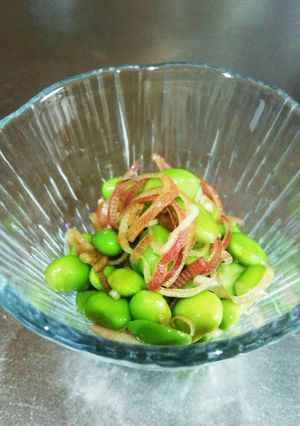枝豆の茗荷合え-レシピのメイン写真