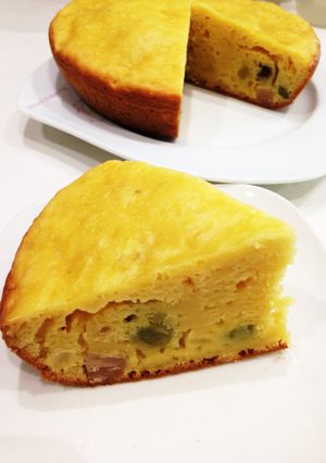 炊飯器で☆甘納豆とさつまいものケーキ-レシピのメイン写真