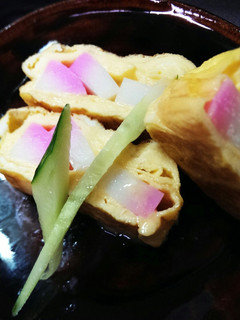 ピンクかまぼこの卵焼き-レシピのメイン写真