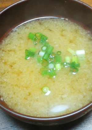 ほんわか＊みぞれ仕立ての味噌汁-レシピのメイン写真