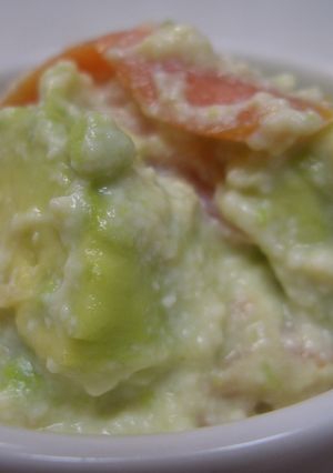 ☆アボカドとサーモンの豆腐クリーム和え☆-レシピのメイン写真