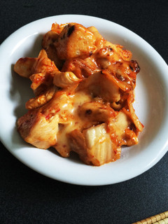 ムネ肉のキムチチーズ炒め-レシピのメイン写真