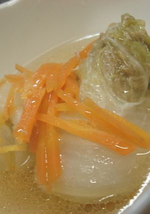 ブタ君☆白菜さんのくるくる煮込み◎◎◎-レシピのメイン写真