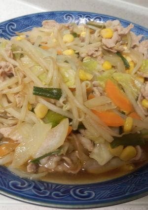 給食メニュー③タンメン-レシピのメイン写真