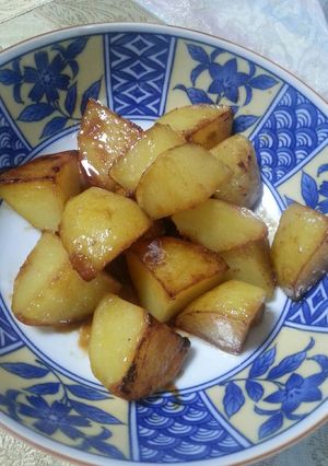 焼きじゃがいもの甘辛醤油揚げ-レシピのメイン写真