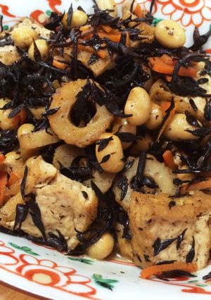 ひじきの煮物-レシピのメイン写真