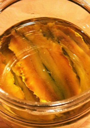 片口鰯でアンチョビとアンチョビ燻製-レシピのメイン写真