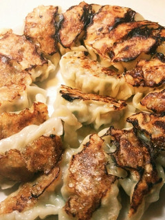 しいたけゴロッと焼き餃子-レシピのメイン写真