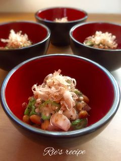 オクラ納豆&長芋のゆかり和え♡丼にも♡-レシピのメイン写真