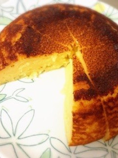 炊飯器で簡単!水切り不要ヨーグルトケーキ-レシピのメイン写真
