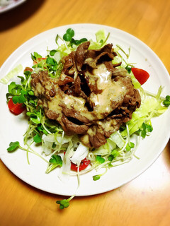 サラダ焼肉丼-レシピのメイン写真