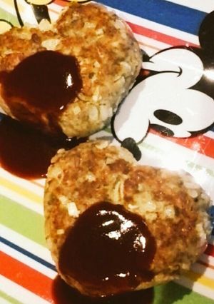 鯖の水煮缶！ハンバーグ-レシピのメイン写真