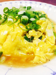 ふわとろ卵のネギいっぱい天津飯-レシピのメイン写真